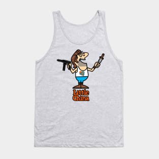 Little China Pizza Tank Top